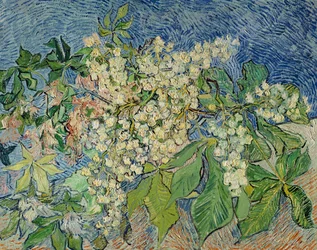 Blühende Kastanienzweige, 1890